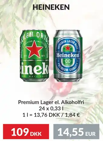 Nielsen Discount Heineken erbjuda