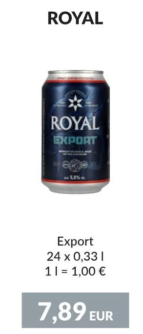Nielsen Discount Royal erbjuda