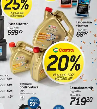 thansen Castrol motorolja erbjuda