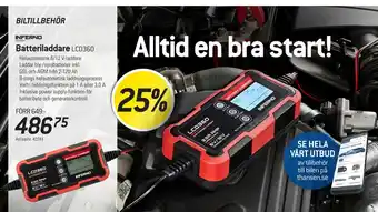 thansen Batteriladdare erbjuda