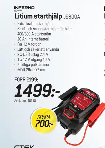 thansen Litium starthjälp erbjuda