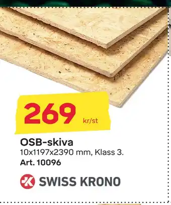 Byggmax Osb-skiva erbjuda