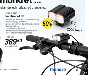 Framlampa led