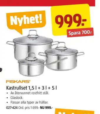 Fiskars kastruller