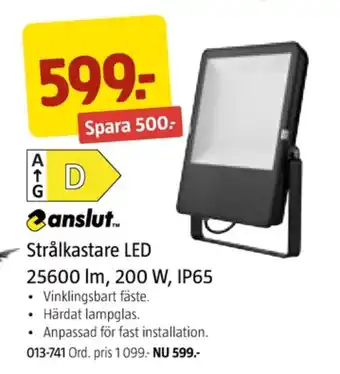 Jula Anslut arbetslampor erbjuda