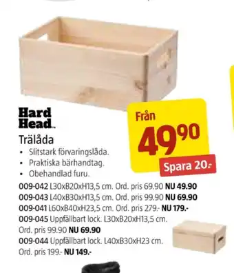 Jula Hard head förvaringslådor erbjuda