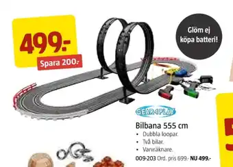 Jula Gear 4play bilbana erbjuda