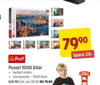 Jula Trefl pussel erbjuda