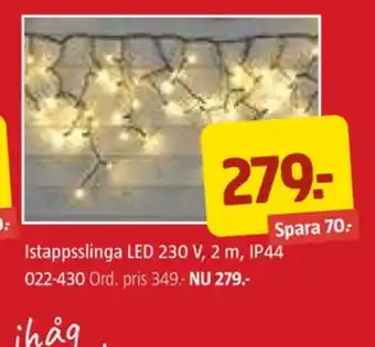 Jula Ekvip ljusslingor erbjuda