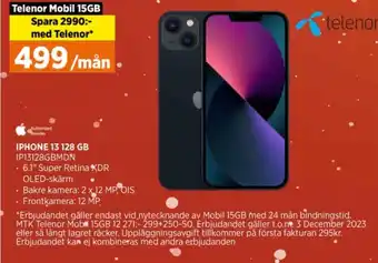 Power Iphone 13 mobiltelefon erbjuda