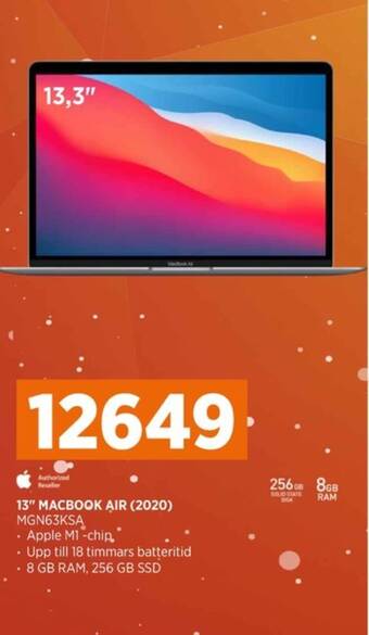 Power Macbook laptop erbjuda