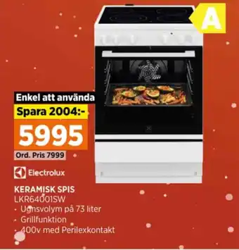 Power Electrolux spisar erbjuda