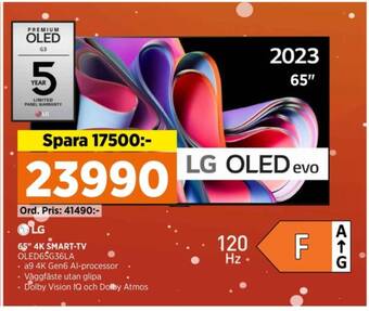 Power Lg tv erbjuda