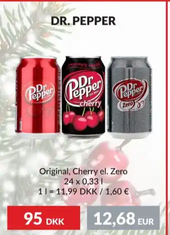 Nielsen Discount Dr pepper läskedryck erbjuda