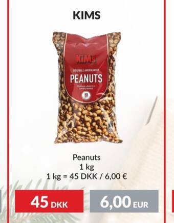 Nielsen Discount Kims jordnötter erbjuda