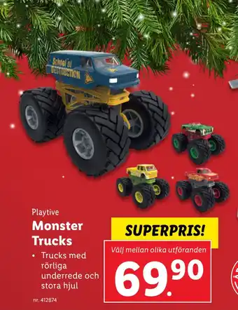 Lidl Monster trucks erbjuda