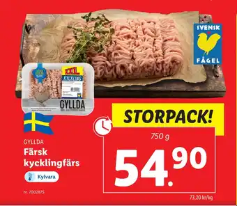 Lidl Färsk kycklingfärs erbjuda