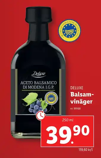 Lidl Balsamvinäger erbjuda