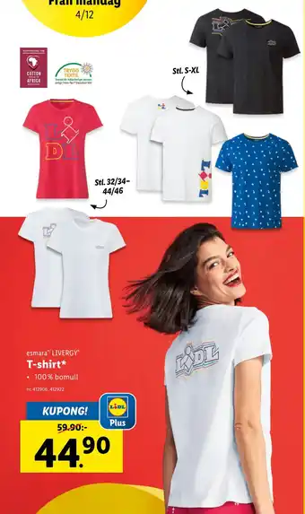 Lidl T-shirt erbjuda