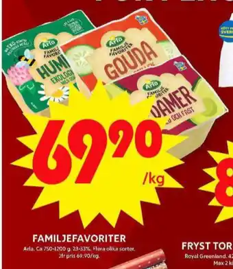 ICA Maxi Arla humlan erbjuda