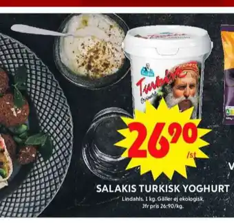 ICA Maxi Salakis yoghurt erbjuda