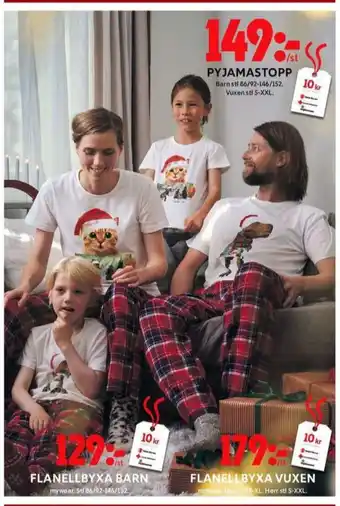 ICA Maxi Mywear pyjamasbyxor erbjuda
