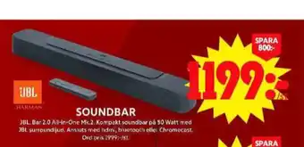 ICA Maxi Jbl soundbar erbjuda