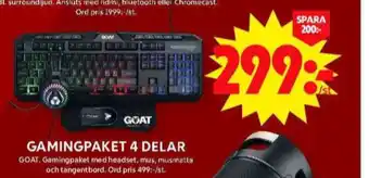 ICA Maxi Goat gamingpaket erbjuda