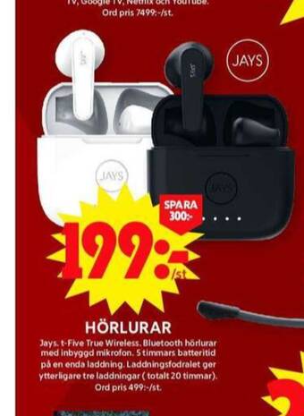 ICA Maxi Jays headset erbjuda