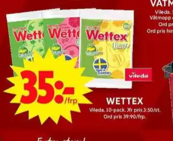 ICA Maxi Wettex diskdukar erbjuda