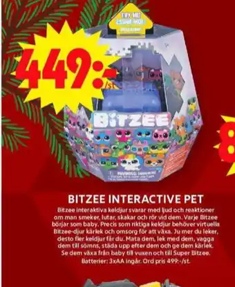 ICA Maxi Bitzee leksaker erbjuda