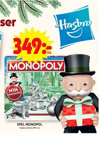 ICA Maxi Hasbro spel erbjuda
