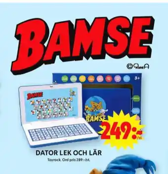 ICA Maxi Bamse leksaker erbjuda