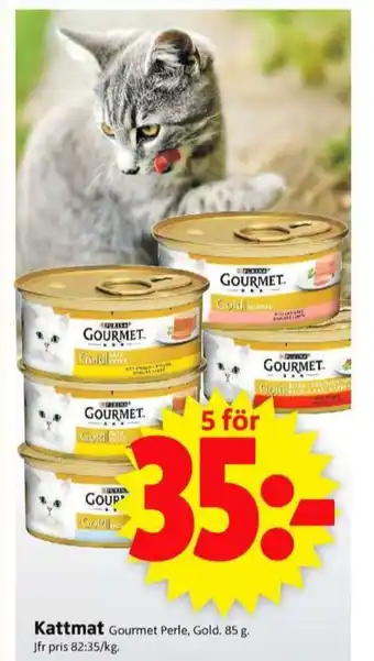 ICA Supermarket Gourmet perle kattmat erbjuda