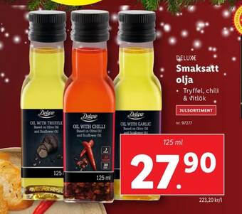 Lidl Deluxe olivolja erbjuda