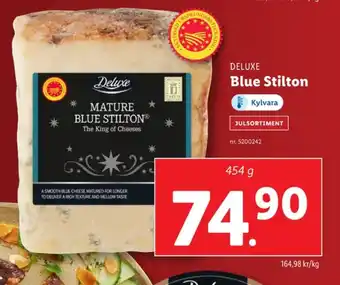 Lidl Deluxe stiltonost erbjuda