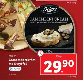 Lidl Deluxe mögelost erbjuda