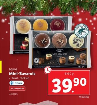 Lidl Deluxe dessert erbjuda