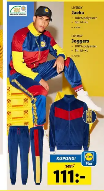 Lidl Livergy jackor erbjuda