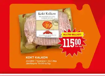 Willys Jojjen kalkon erbjuda