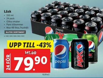 Lidl Läsk erbjuda