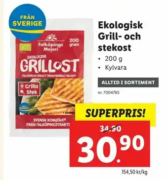 Lidl Ekologisk Grill- och stekost erbjuda