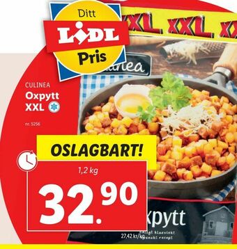 Lidl Oxpytt XXL erbjuda