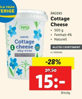 Lidl Cottage Cheese erbjuda