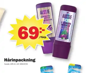 Pekås Aussie inpackning erbjuda