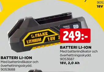 Jem&Fix Batteri li-ion erbjuda