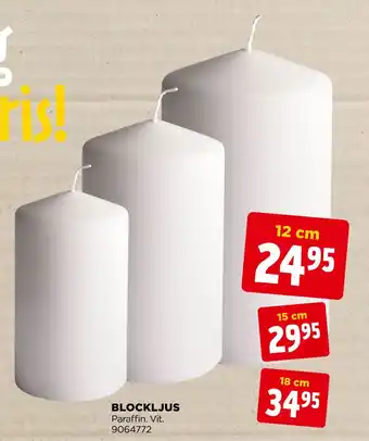 Jem&Fix Blockljus erbjuda