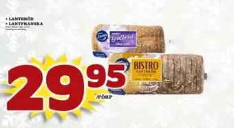 Matdax Bistro lantbröd erbjuda