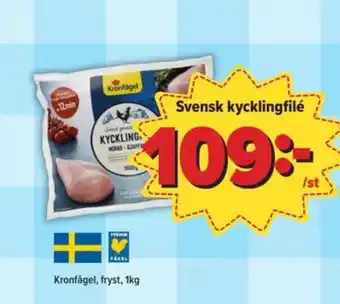 Östenssons Kronfågel kycklingfilé erbjuda
