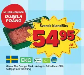 Östenssons Garant blandfärs max 18% erbjuda
